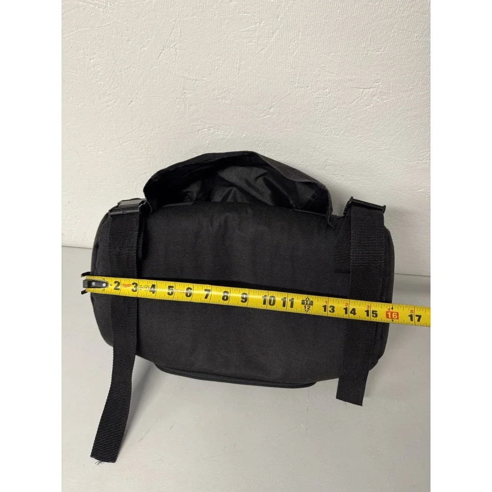 Harley Davidson by SAC Nylon Black Luggage Bag Motorcycle Saddle Bag Seat Biker